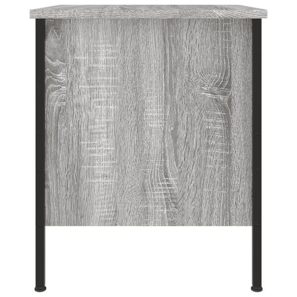 vidaXL Yöpöytä harmaa Sonoma 40x42x50 cm tekninen puu