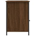 Miniatyrbilde 7 av 11: vidaXL Nattbord brun eik 40x42x60 cm konstruert tre