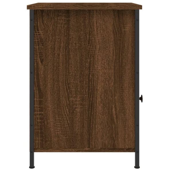 vidaXL Nattbord brun eik 40x42x60 cm konstruert tre