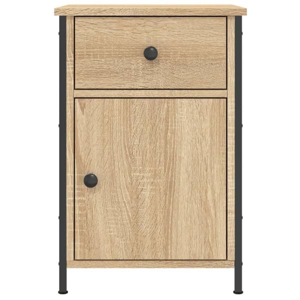 vidaXL Nattbord sonoma eik 40x42x60 cm konstruert tre