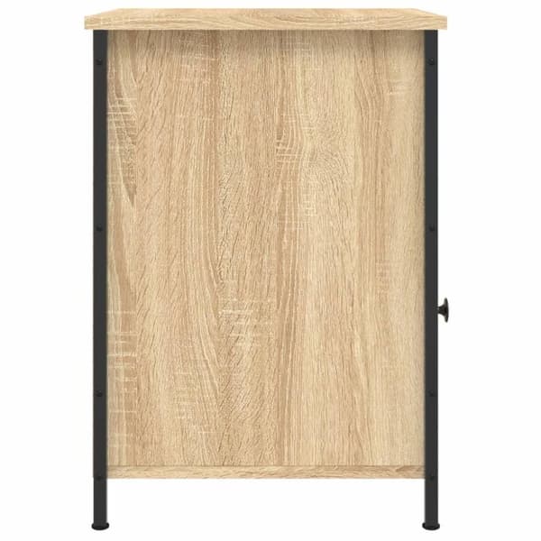 vidaXL Nattbord sonoma eik 40x42x60 cm konstruert tre
