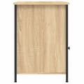 Miniatyrbilde 7 av 11: vidaXL Nattbord sonoma eik 40x42x60 cm konstruert tre
