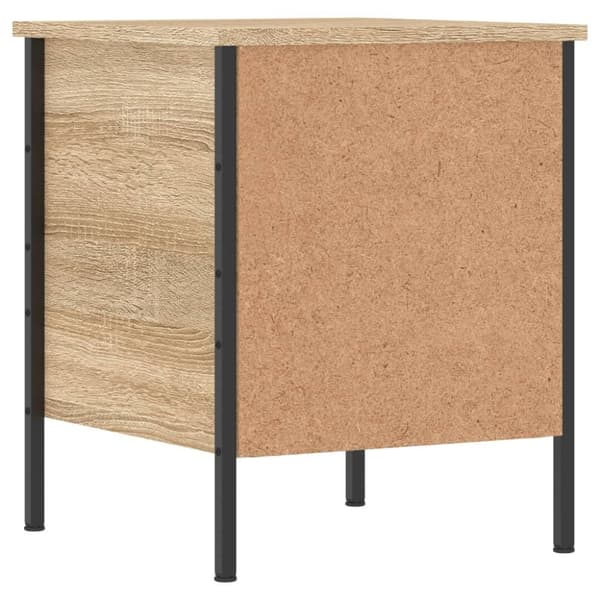 vidaXL Nattbord sonoma eik 40x42x50 cm konstruert tre