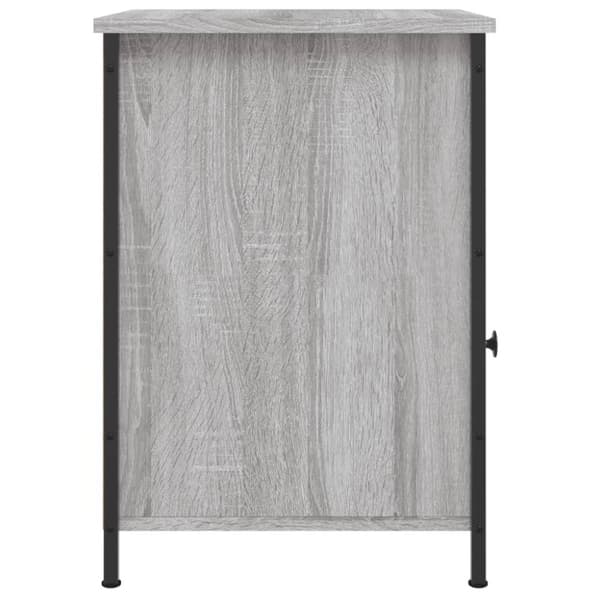 vidaXL Yöpöytä harmaa Sonoma 40x42x60 cm tekninen puu