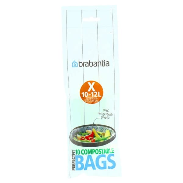 Brabantia PerfectFit Composteer X Afvalzakken 10-12L 10 Styck