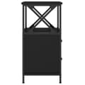 Miniatyrbillede 6 af 11: vidaXL sengebord 34x35,5x70 cm konstrueret træ sort