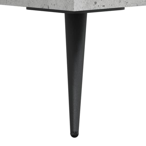 vidaXL Nattbord betonggrå 40x35x47,5 cm konstruert tre