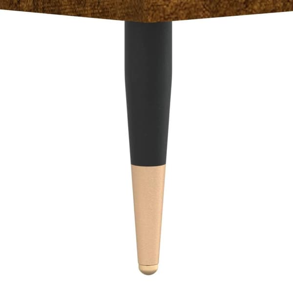 vidaXL Nattbord røkt eik 40x35x47,5 cm konstruert tre