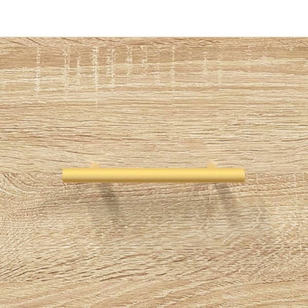 vidaXL Nattbord sonoma eik 40x35x47,5 cm konstruert tre