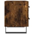 Miniatyrbilde 6 av 11: vidaXL Nattbord røkt eik 40x35x47,5 cm konstruert tre