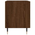 Pikkukuva 6 / 11: vidaXL Yöpöydät 2 kpl ruskea tammi 40x35x47,5 cm tekninen puu