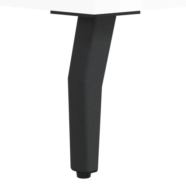 vidaXL Nattbord 2 stk høyglans hvit 40x35x47,5 cm konstruert tre