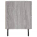 Miniatyrbilde 6 av 11: vidaXL Nattbord 2 stk grå sonoma 40x35x47,5 cm konstruert tre