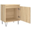 Miniatyrbillede 6 af 11: vidaXL sengeborde 2 stk. 40x30x50 cm konstrueret træ sonoma-eg