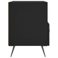Pikkukuva 6 / 11: vidaXL Yöpöydät 2 kpl musta 40x35x47,5 cm tekninen puu