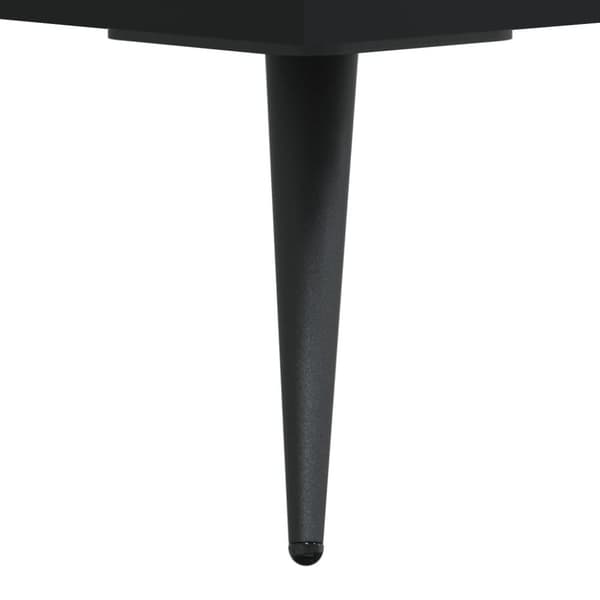 vidaXL Yöpöydät 2 kpl musta 40x35x47,5 cm tekninen puu