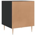 Miniatyrbilde 7 av 11: vidaXL Nattbord svart 40x40x50 cm konstruert tre