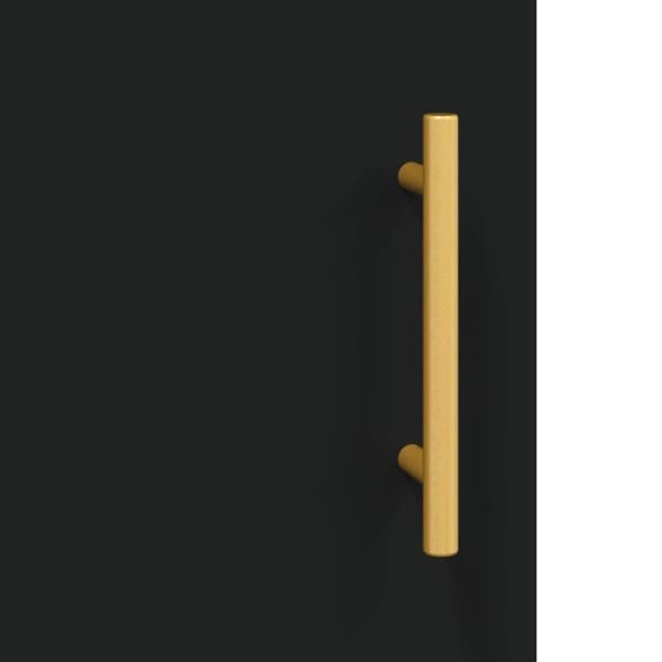 vidaXL Nattbord svart 40x40x50 cm konstruert tre