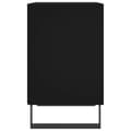 Miniatyrbilde 5 av 10: vidaXL Nattbord svart 40x30x50 cm konstruert tre