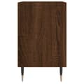 Miniatyrbilde 6 av 11: vidaXL Nattbord 2 stk brun eik 40x30x50 cm konstruert tre