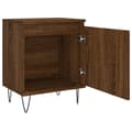 Miniatyrbillede 6 af 11: vidaXL sengeborde 2 stk. 40x30x50 cm konstrueret træ brunt egetræ