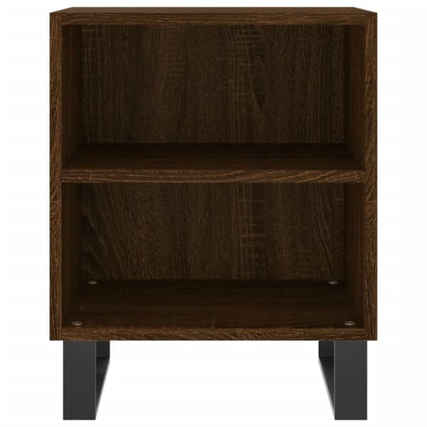 vidaXL Nattbord brun eik 40x30x50 cm konstruert tre