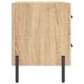 Miniatyrbilde 6 av 11: vidaXL Nattbord 2 stk sonoma eik 40x35x47,5 cm konstruert tre