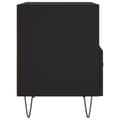 Miniatyrbillede 7 af 11: vidaXL sengeborde 2 stk. 40x35x47,5 cm konstrueret træ sort