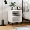 Miniatyrbilde 2 av 10: vidaXL Nattbord hvit 40x30x50 cm konstruert tre