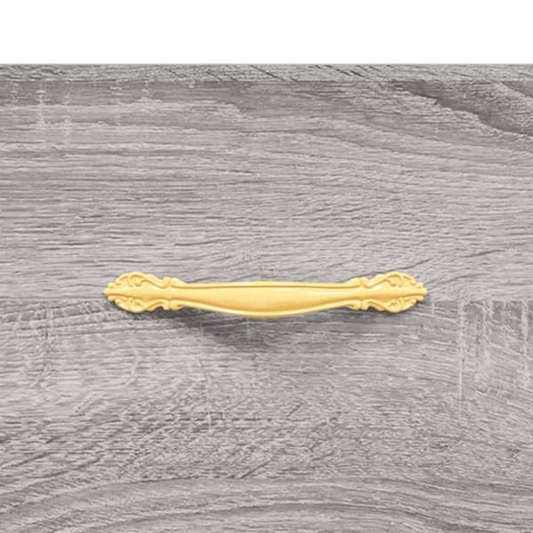 vidaXL Nattbord 2 stk grå sonoma 40x35x47,5 cm konstruert tre