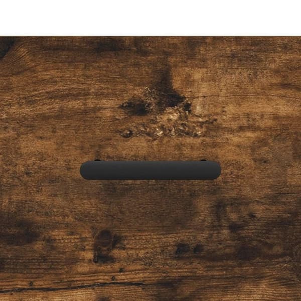 vidaXL Nattbord 2 stk røkt eik 40x35x47,5 cm konstruert tre