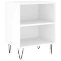 Miniatyrbilde 4 av 11: vidaXL Nattbord 2 stk hvit 40x30x50 cm konstruert tre