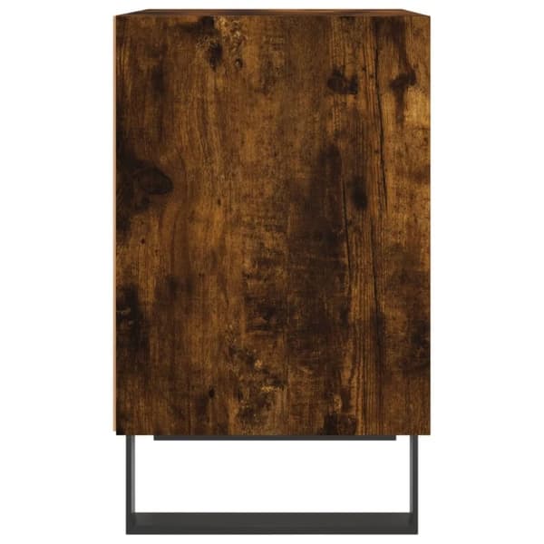 vidaXL Nattbord 2 stk røkt eik 40x30x50 cm konstruert tre