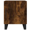 Miniatyrbilde 6 av 11: vidaXL Nattbord 2 stk røkt eik 40x40x50 cm konstruert tre