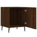 Miniatyrbilde 4 av 11: vidaXL Nattbord brun eik 40x40x50 cm konstruert tre