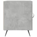 Miniatyrbilde 6 av 11: vidaXL Nattbord 2 stk betonggrå 40x40x50 cm konstruert tre