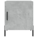 Pikkukuva 5 / 11: vidaXL Yöpöydät 2 kpl betoninharmaa 40x40x50 cm tekninen puu