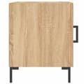 Miniatyrbilde 4 av 11: vidaXL Nattbord 2 stk sonoma eik 40x40x50 cm konstruert tre