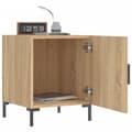 Miniatyrbilde 8 av 11: vidaXL Nattbord 2 stk sonoma eik 40x40x50 cm konstruert tre