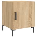 Miniatyrbilde 2 av 11: vidaXL Nattbord 2 stk sonoma eik 40x40x50 cm konstruert tre