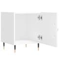 Miniatyrbillede 6 af 11: vidaXL sengeborde 2 stk. 40x40x50 cm konstrueret træ hvid