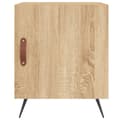 Miniatyrbillede 5 af 11: vidaXL sengeborde 2 stk. 40x40x50 cm konstrueret træ sonoma-eg