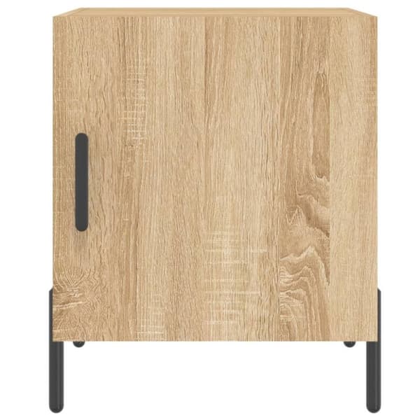 vidaXL Nattbord 2 stk sonoma eik 40x40x50 cm konstruert tre