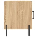 Miniatyrbilde 6 av 11: vidaXL Nattbord 2 stk sonoma eik 40x40x50 cm konstruert tre
