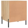 Miniatyrbilde 9 av 11: vidaXL Nattbord 2 stk sonoma eik 40x40x50 cm konstruert tre
