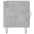 Pikkukuva 6 / 11: vidaXL Yöpöydät 2 kpl betoninharmaa 40x40x50 cm tekninen puu