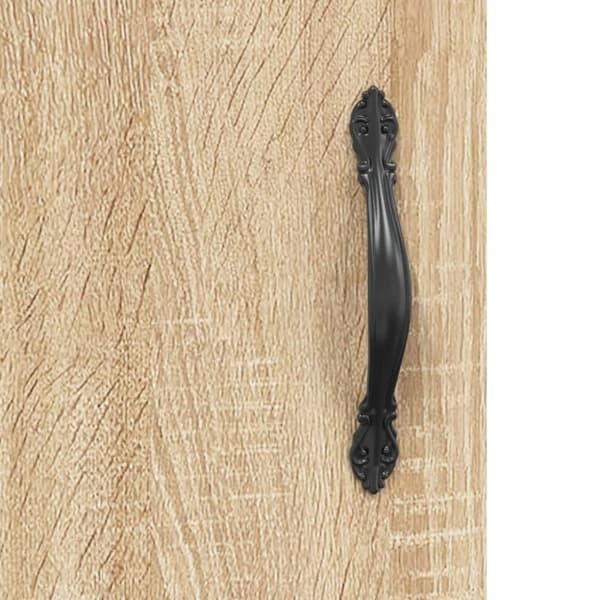 vidaXL sengeborde 2 stk. 40x40x50 cm konstrueret træ sonoma-eg