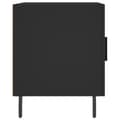 Pikkukuva 7 / 11: vidaXL Yöpöydät 2 kpl musta 40x40x50 cm tekninen puu