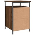 Miniatyrbillede 8 af 11: vidaXL sengeborde 2 stk. 40x42x60 cm konstrueret træ brunt egetræ