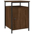 Miniatyrbillede 2 af 11: vidaXL sengeborde 2 stk. 40x42x60 cm konstrueret træ brunt egetræ